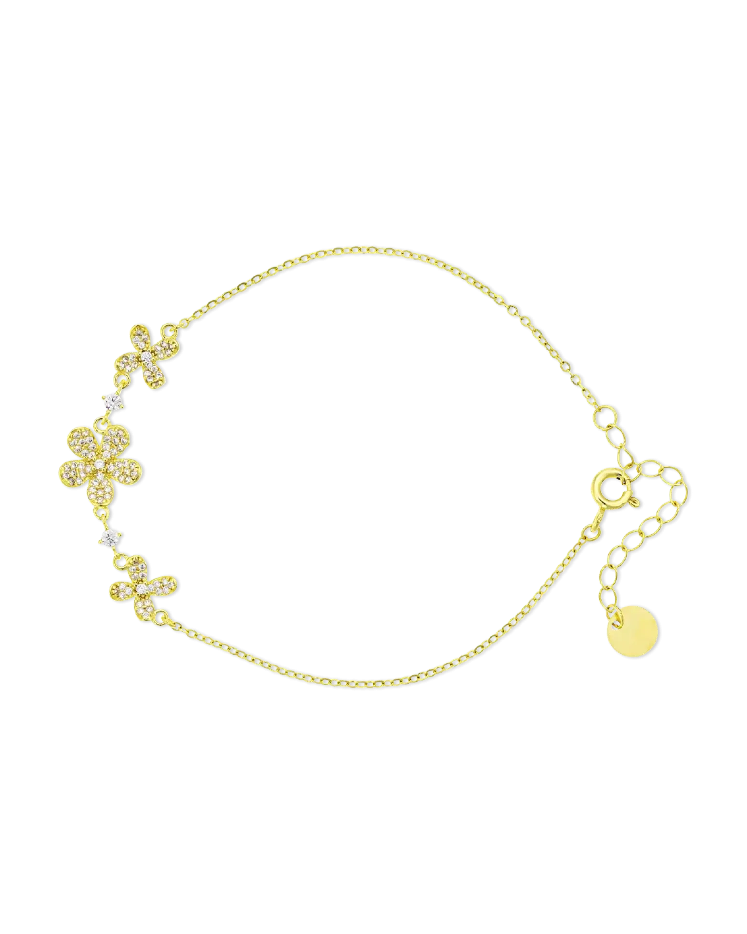 Bijou Brigitte Bracelet - Zirconia Blossom Discount