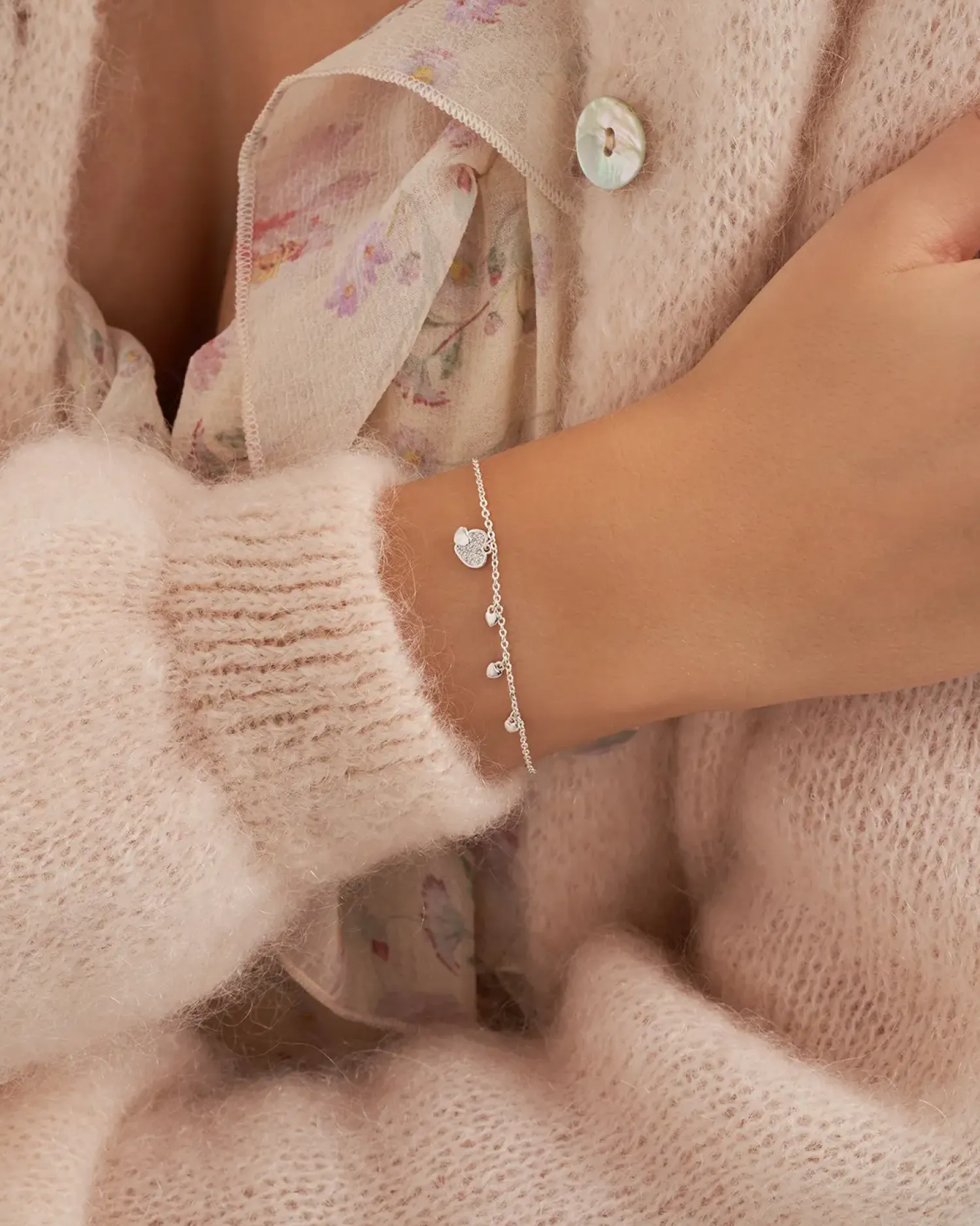Bijou Brigitte Bracelet - Zirconia Night Online