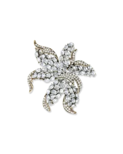 Bijou Brigitte Broche - Antique Flower New