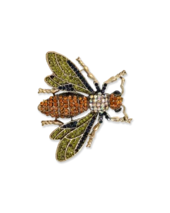 Bijou Brigitte Broche - Antique Glow Hot