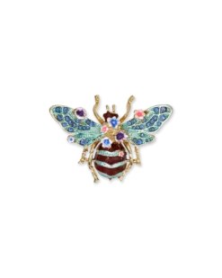Bijou Brigitte Broche - Blue Bumblebee Clearance