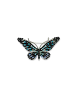 Bijou Brigitte Broche - Blue Butterfly New
