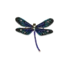 Bijou Brigitte Broche - Blue Dragonfly Hot