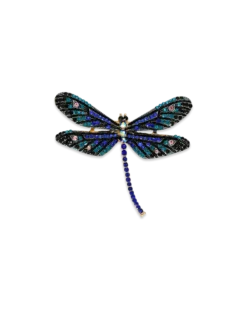 Bijou Brigitte Broche - Blue Dragonfly Hot