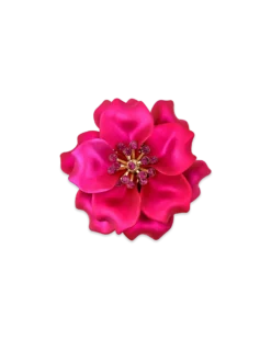 Bijou Brigitte Broche - Crimson Blossom Clearance