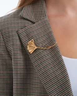 Bijou Brigitte Broche - Elegant Leaf New