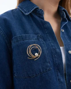 Bijou Brigitte Broche - Glowy Circles