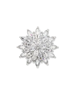 Bijou Brigitte Broche - Iced Flower