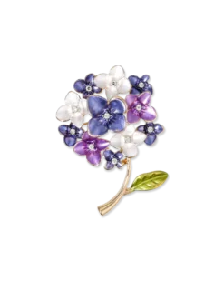 Bijou Brigitte Broche - Lilac Flower Hot