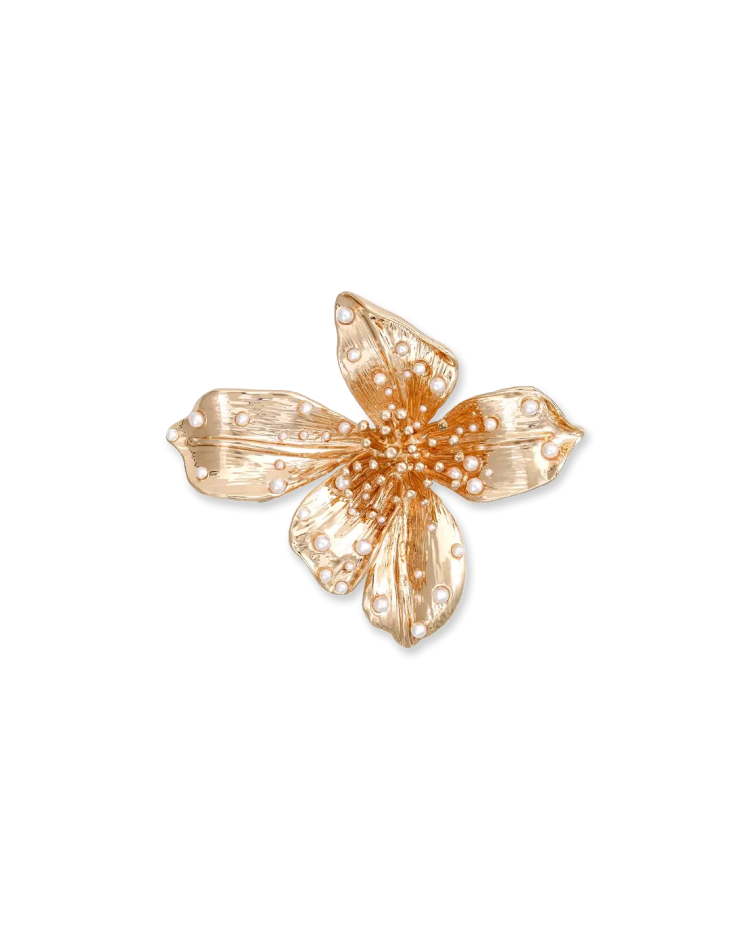 Bijou Brigitte Broche - Metal Flower Online