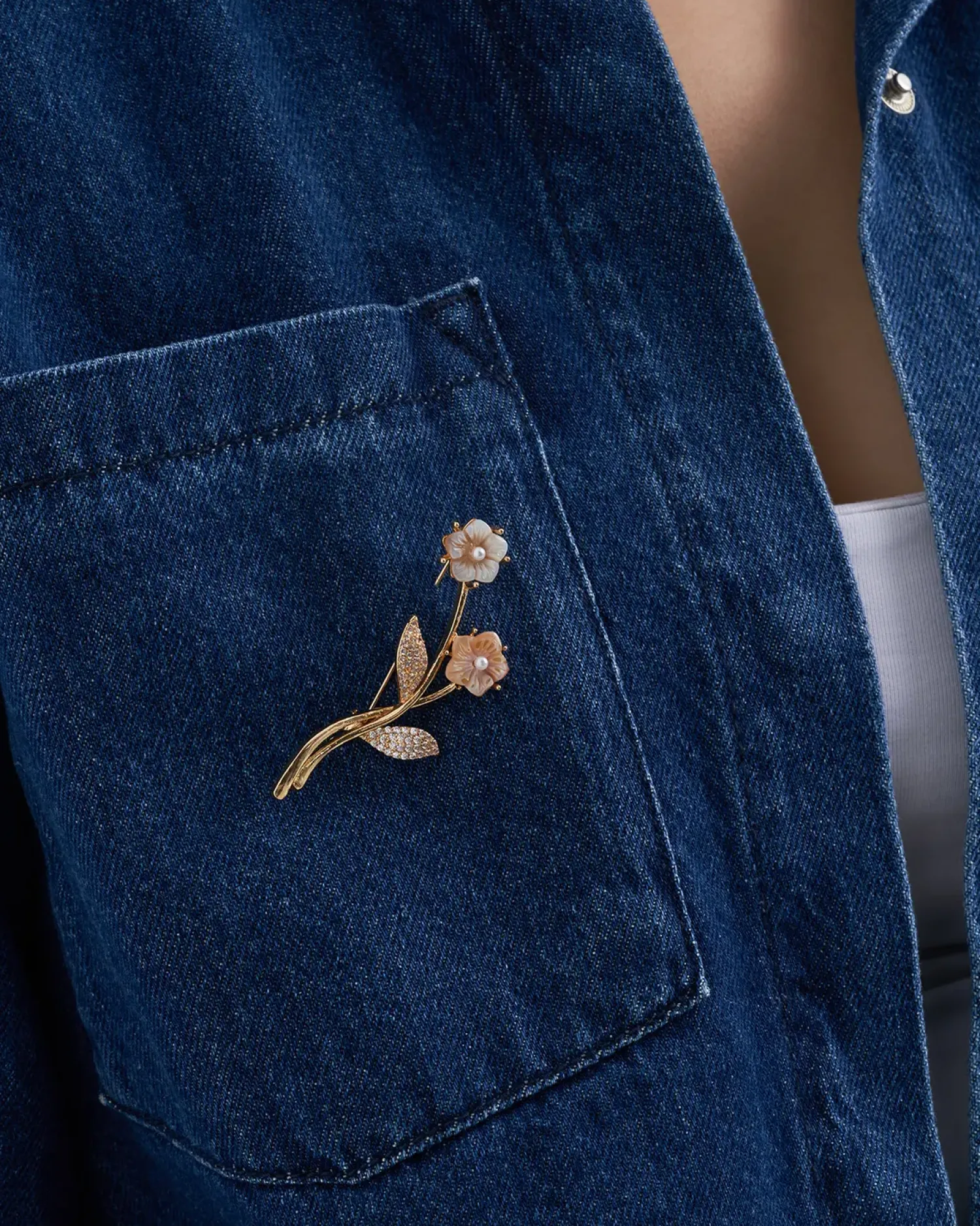 Bijou Brigitte Broche - Pearly Blossom Best