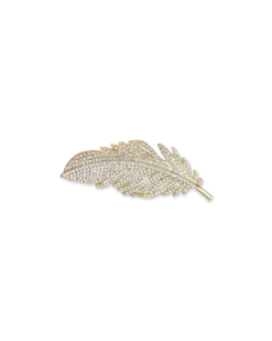 Bijou Brigitte Broche - Sparkling Feather New