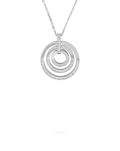 Bijou Brigitte Chaîne avec pendentif - Three Circles Clearance