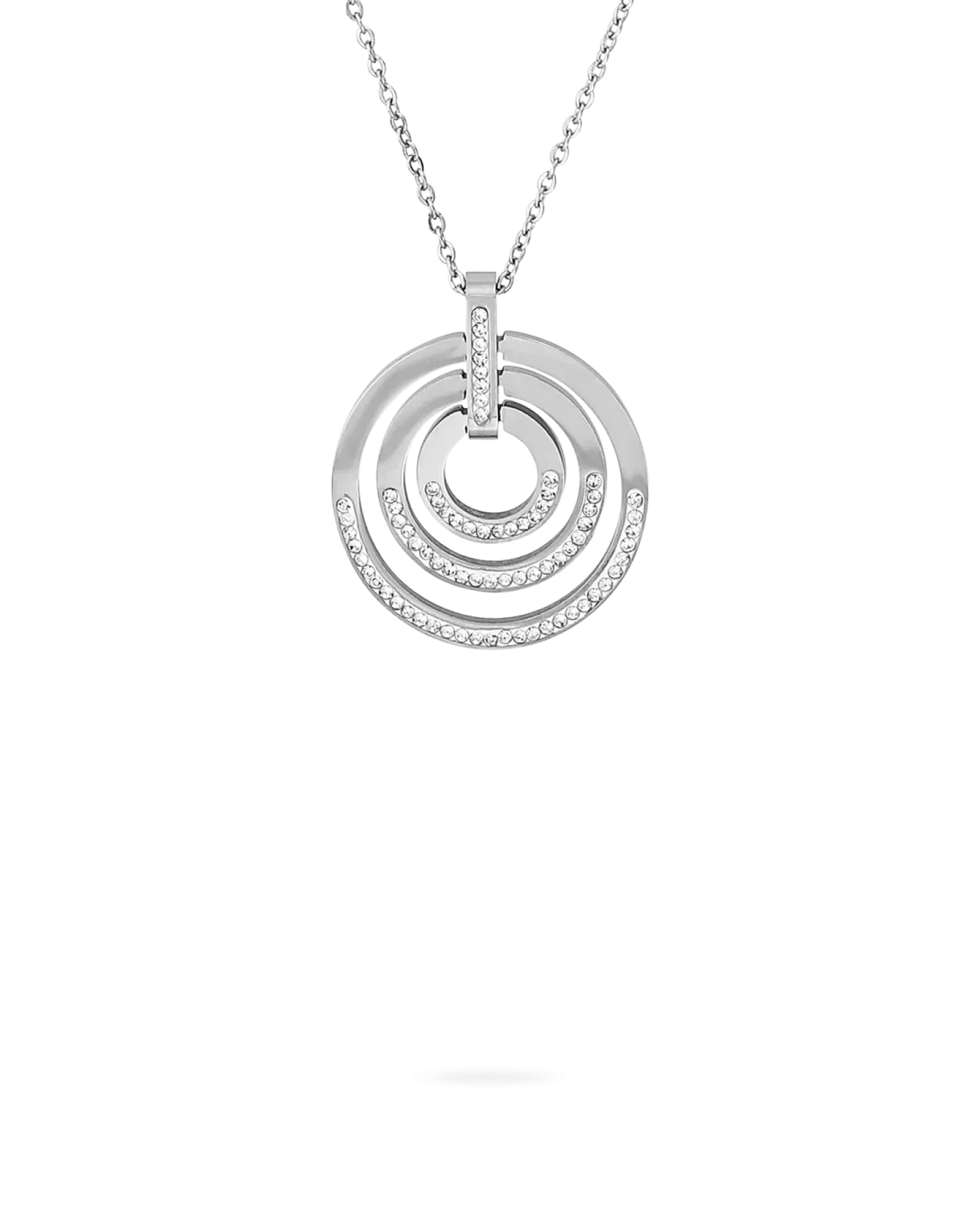 Bijou Brigitte Chaîne avec pendentif - Three Circles Clearance