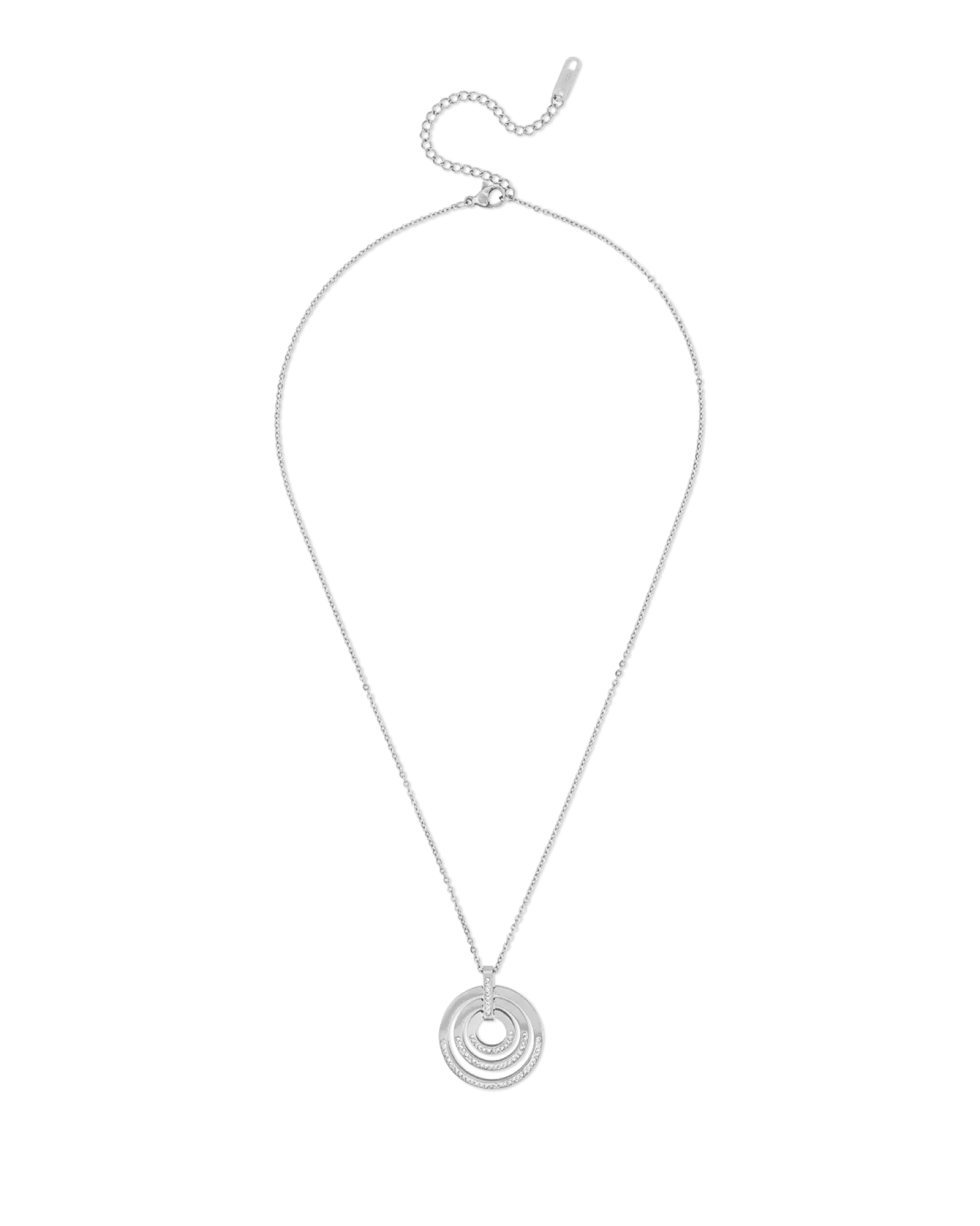 Bijou Brigitte Chaîne avec pendentif - Three Circles Clearance