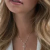 Bijou Brigitte Chaîne - Cross of Silver