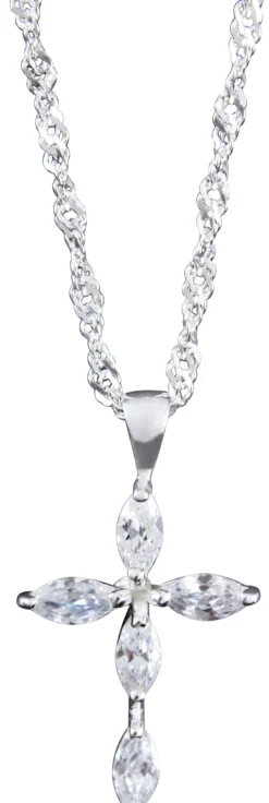 Bijou Brigitte Chaîne - Cross of Silver