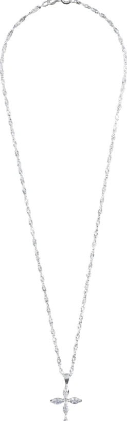 Bijou Brigitte Chaîne - Cross of Silver