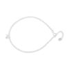 Bijou Brigitte Chaîne de cheville - Silver White Sale