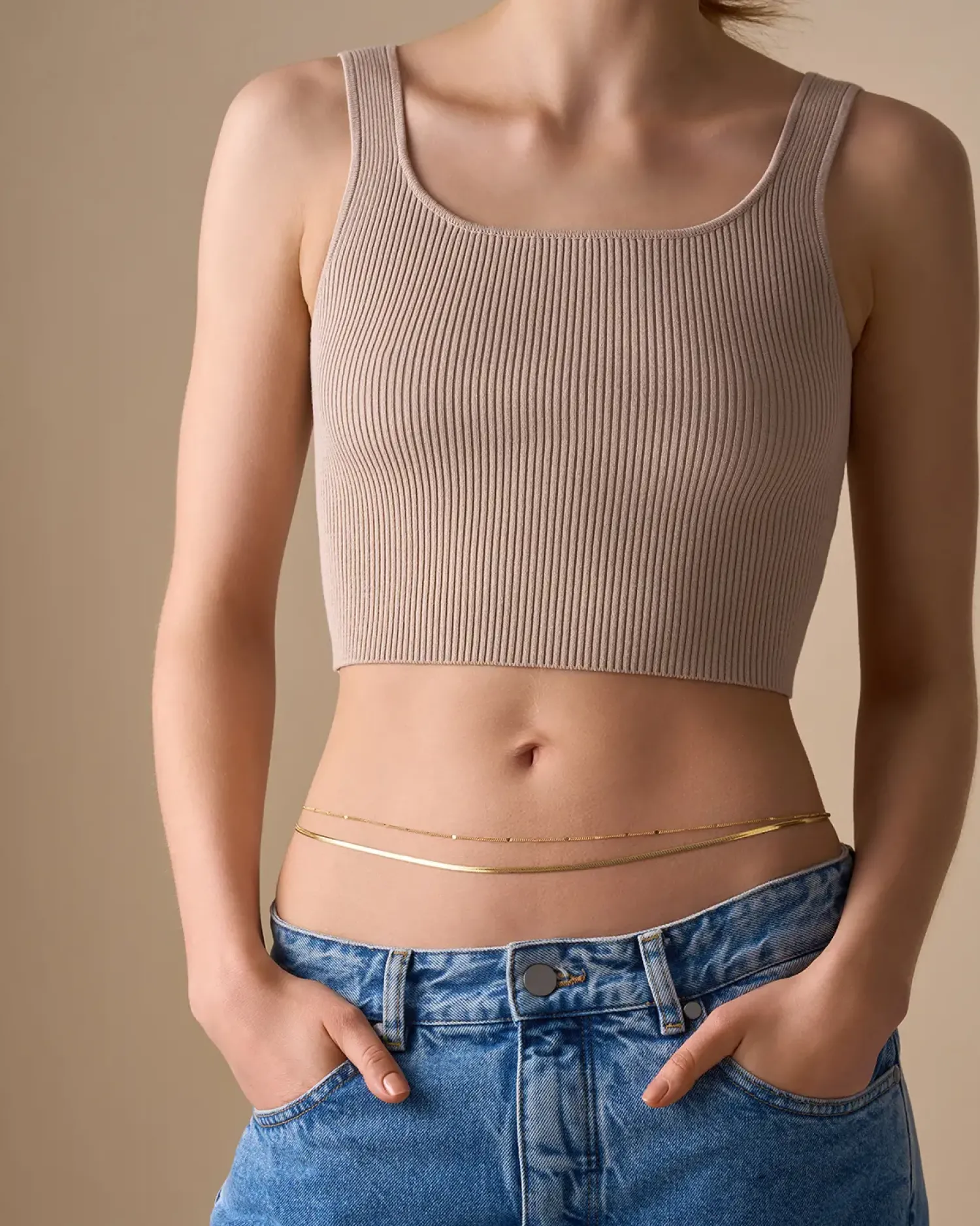 Bijou Brigitte Chaîne de taille - Golden Dots Clearance