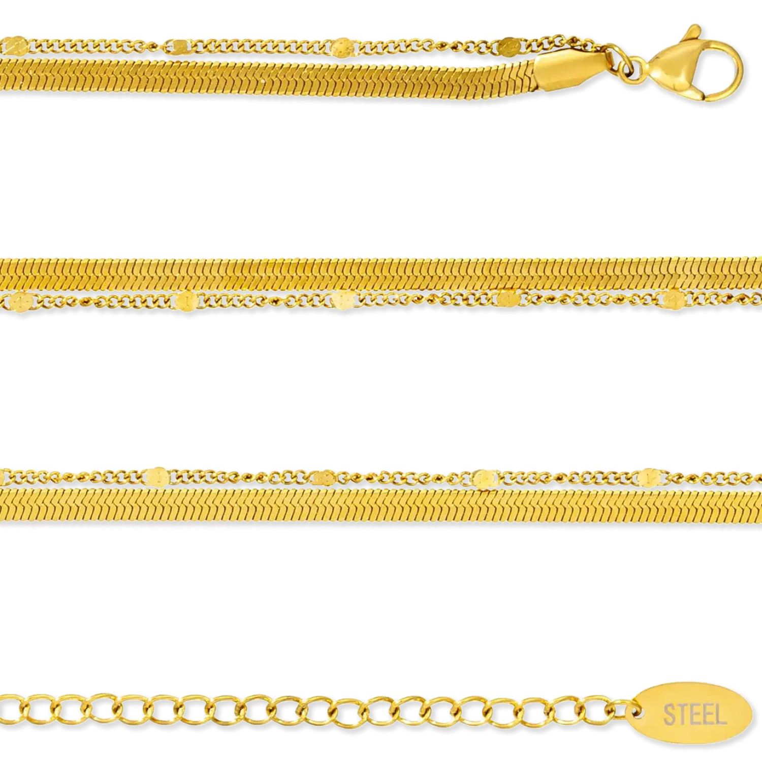 Bijou Brigitte Chaîne de taille - Golden Dots Clearance