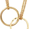 Bijou Brigitte Chaîne - Pretty Double Ring Sale