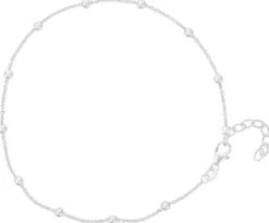 Bijou Brigitte Chaînette de cheville - 925 Balls New