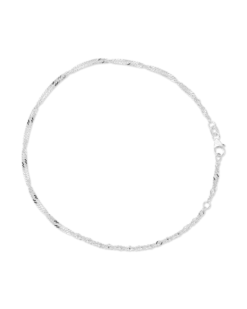 Bijou Brigitte Chaînette de cheville - 925 Classic Clearance