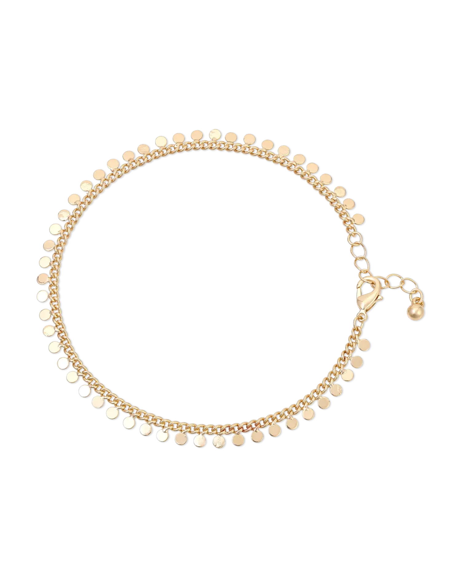 Bijou Brigitte Chaînette de cheville - Cute Gold
