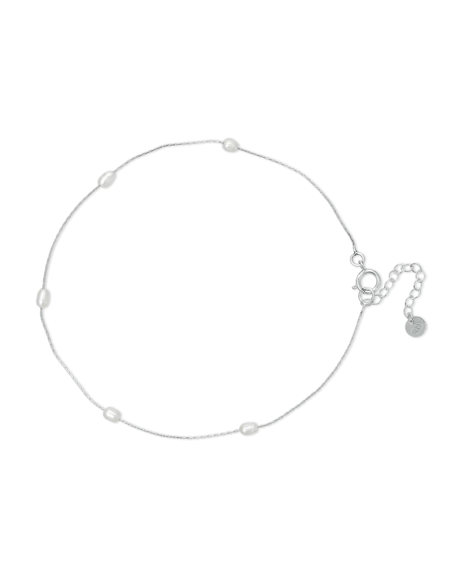 Bijou Brigitte Chaînette de cheville - Freshwater Pearl Discount