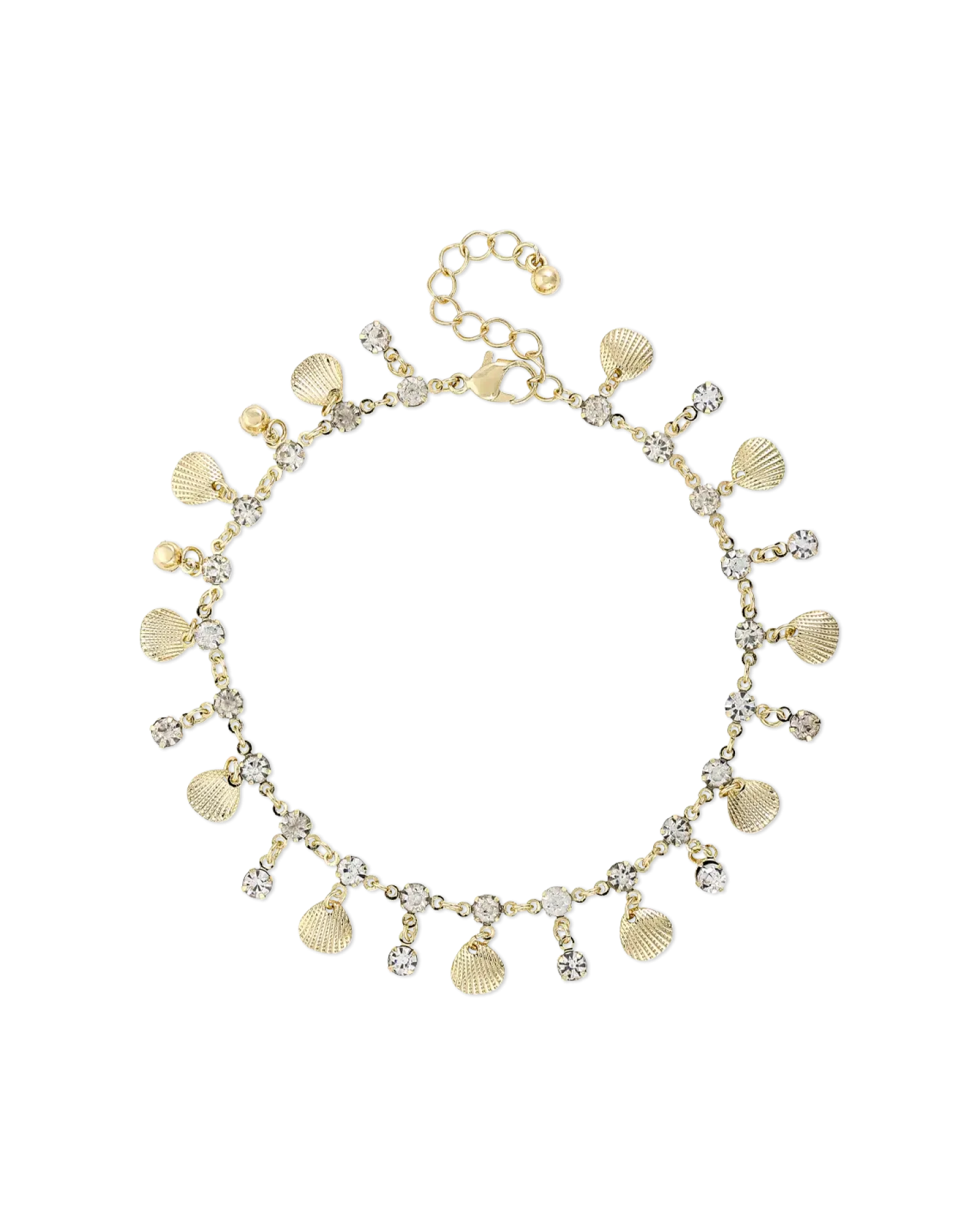 Bijou Brigitte Chaînette de cheville - Golden Sand Outlet