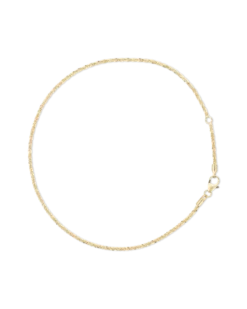 Bijou Brigitte Chaînette de cheville - Golden Twist Sale