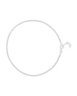 Bijou Brigitte Chaînette de cheville - Silver Triangle Best