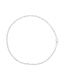 Bijou Brigitte Chaînette de cheville - Silver Twirl Best