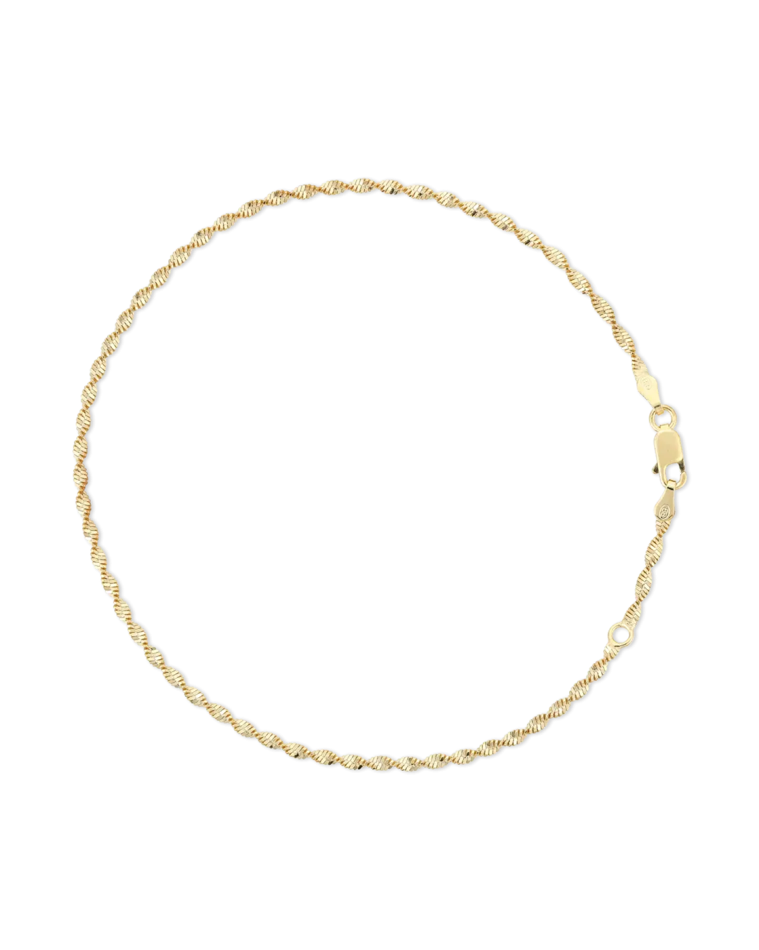 Bijou Brigitte Chaînette de cheville - Twilight Gold Online