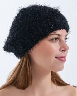 Bijou Brigitte Chapeau - Black Sparkle