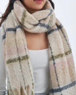 Bijou Brigitte Écharpe - Checked Softness New