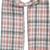 Bijou Brigitte Écharpe - Checkered Grey Outlet