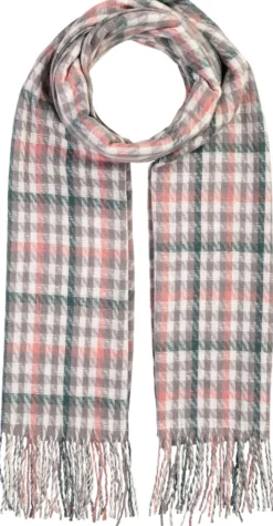 Bijou Brigitte Écharpe - Checkered Grey Outlet