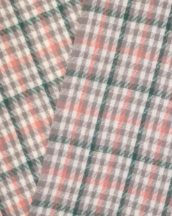 Bijou Brigitte Écharpe - Checkered Grey Outlet