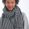 Bijou Brigitte Écharpe - Classic Contrast Hot