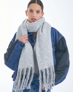 Bijou Brigitte Écharpe - Cosy Grey Sale