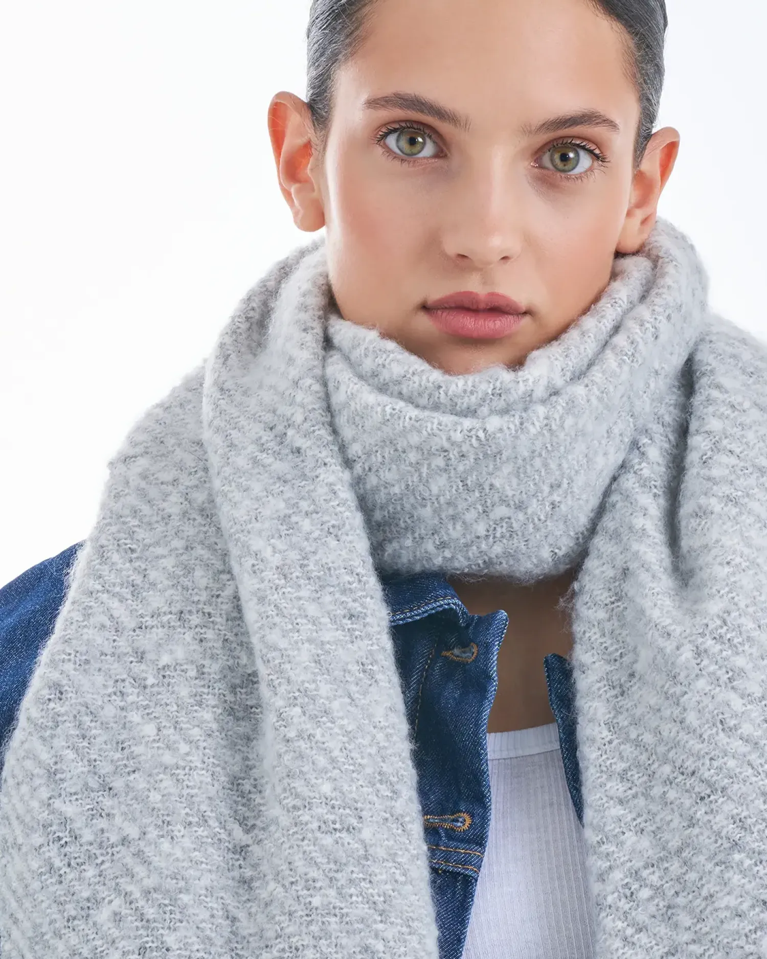 Bijou Brigitte Écharpe - Cosy Grey Sale