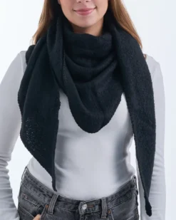 Bijou Brigitte Écharpe - Deep Black Discount