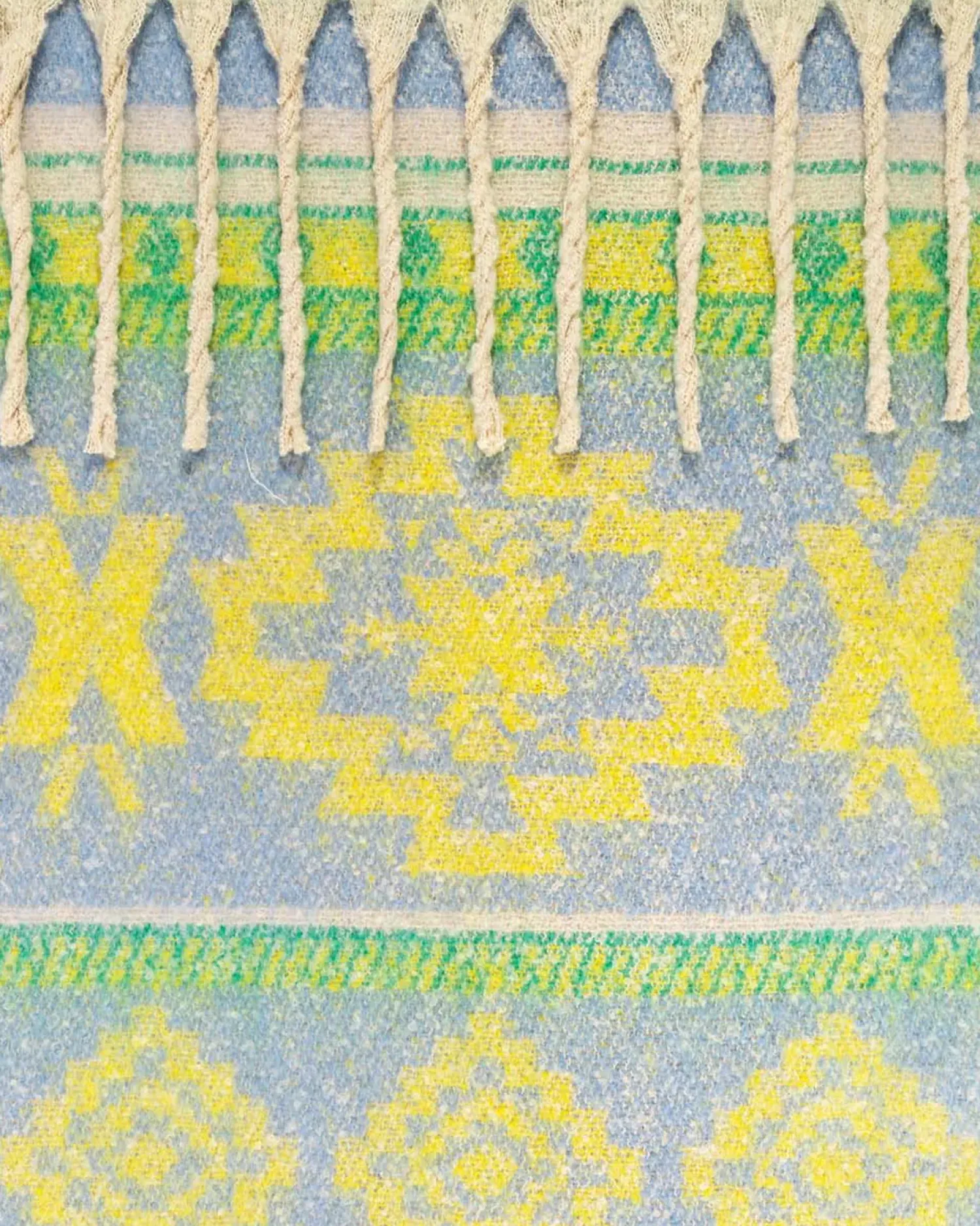 Bijou Brigitte Écharpe - Green Winter Best