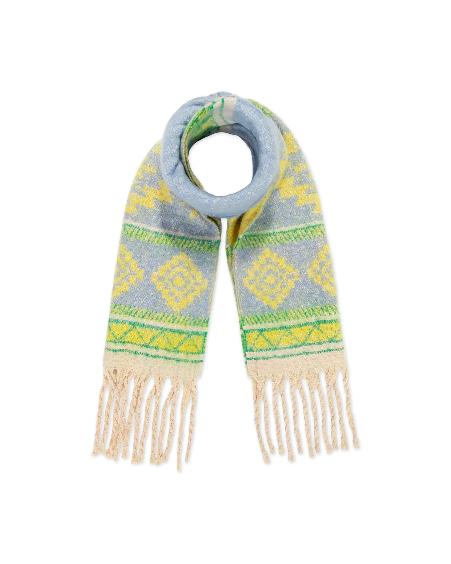 Bijou Brigitte Écharpe - Green Winter Best