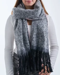 Bijou Brigitte Écharpe - Grey Dimension Clearance