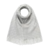 Bijou Brigitte Écharpe - Grey Houndstooth Sale