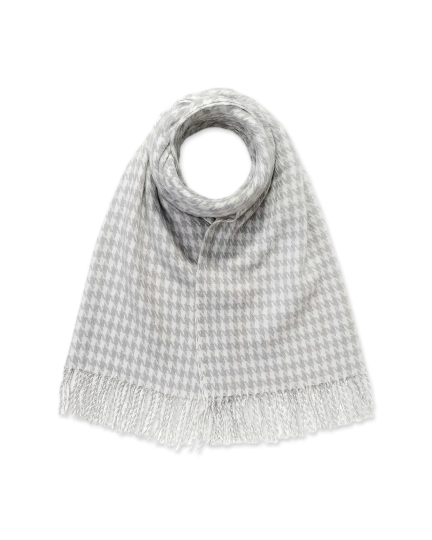 Bijou Brigitte Écharpe - Grey Houndstooth Sale