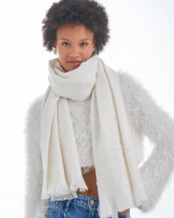 Bijou Brigitte Écharpe - Snowy Pearls Online
